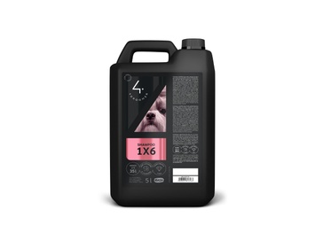 Shampoo Concentrado 1x6 para Cães e Gatos 4Groomer 5l