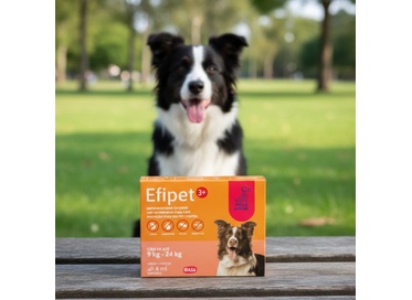 Efipet 3+ Ibasa 4ml - Antiparasitário Externo para Cães de 9kg a 24kg hover