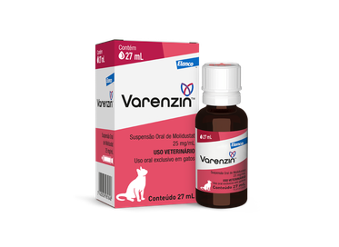 VARENZIN SUSP ORAL 25MG/ML 48X27ML GATO ELANCO PET