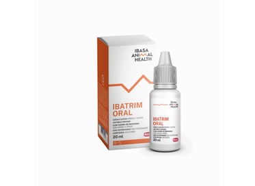 Ibatrim Ibasa 20ml - Antibacteriano Oral para Cães e Gatos