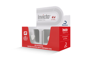 INVICTO 11,4 MG 6X20CP DECHRA PET
