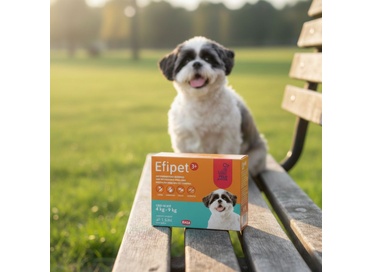 Efipet 3+ Ibasa 1,5ml - Antiparasitário Externo para Cães de 4kg a 9kg hover