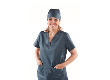 Pijama Cirurgico Camisa Feminina Petroleo G1  1un