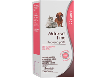 Meloxivet 1 mg - Pequeno Porte  10cp
