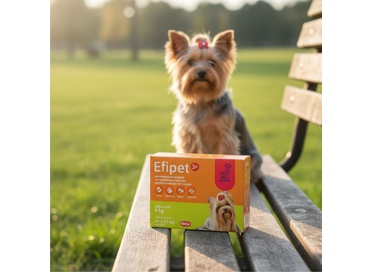 Efipet 3+ Ibasa 0,67ml - Antiparasitário Externo para Cães de até 4kg hover