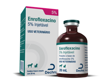 ENROFLOXACINO INJ 5% 24X20ML DECHRA PET