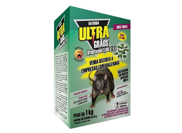 Raticida Ultra Grãos  1kg