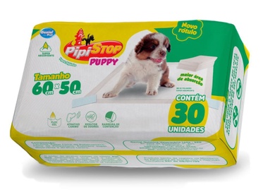 Tapete Pipi Stop Filhotes 60 x 50 cm  30un