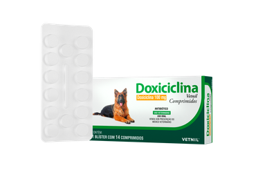 DOXICICLINA 100MG 24X14CP VETNIL