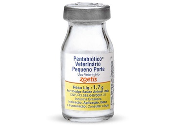 Pentabiótico Pequeno Porte 1200 UI  3mL