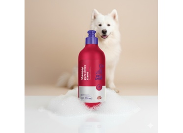Shampoo para Cães com Pelos Claros Pelo Amor 500ml hover