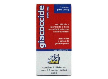 Giacoccide 1000 mg  20cp