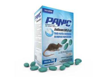 Raticida Panic Pastilhas  1kg