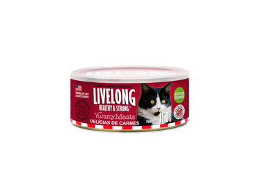 Alimento Completo Gatos Delicias de Carnes-Lata  150g