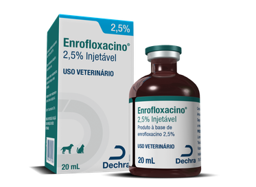 ENROFLOXACINO INJ 2,5% 24X20ML DECHRA PET