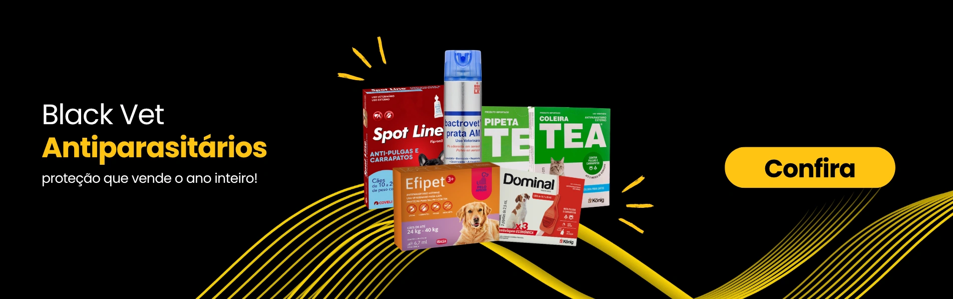 Black Vet - Antiparasitários