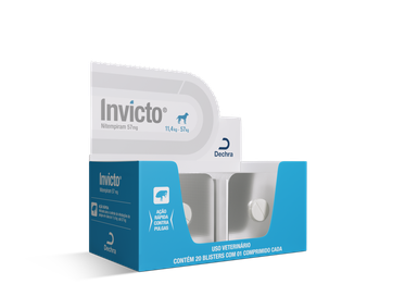 INVICTO 57 MG - 6X20CP DECHRA PET