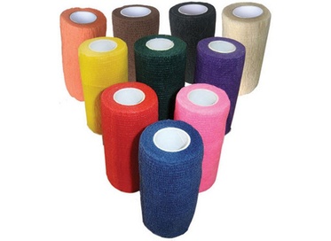 Bandagem Latex 10cm x 2m Laranja  1un