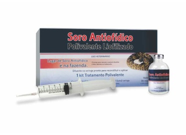 Soro Antiofídico Liofilizado 1ds  50mL